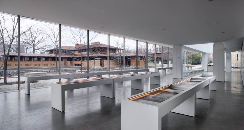 Frank Lloyd Wright Martin house’s Greatbatch Pavilion, Toshiko Mori, 2009