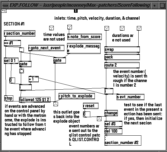 exp-follow on NeXTSTEP