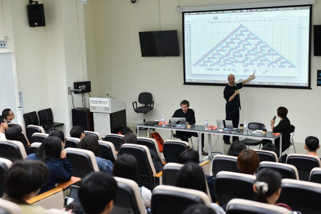 Olivier Pasquet teaching in Taipei dec 2016