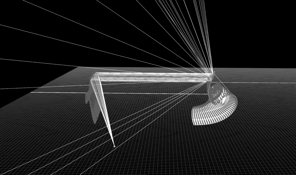 Loyd’s Mirror laser simulation – Olivier Pasquet _2018