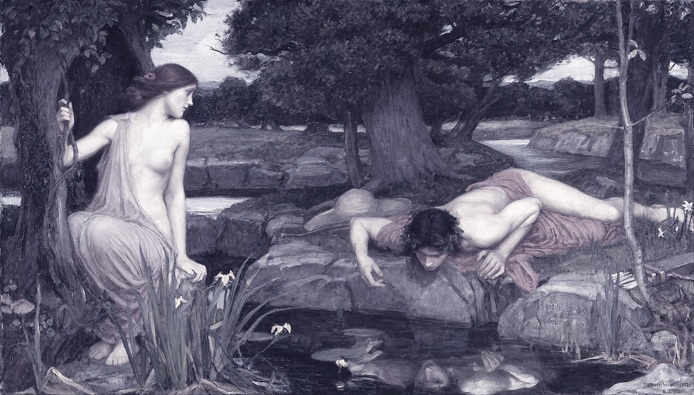 Echo and Narcissus - John William - 1903