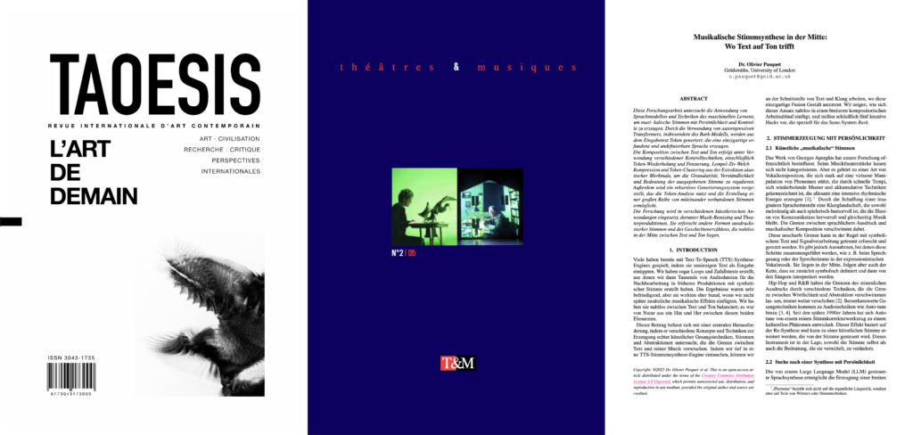 publications _Olivier Pasquet _2026